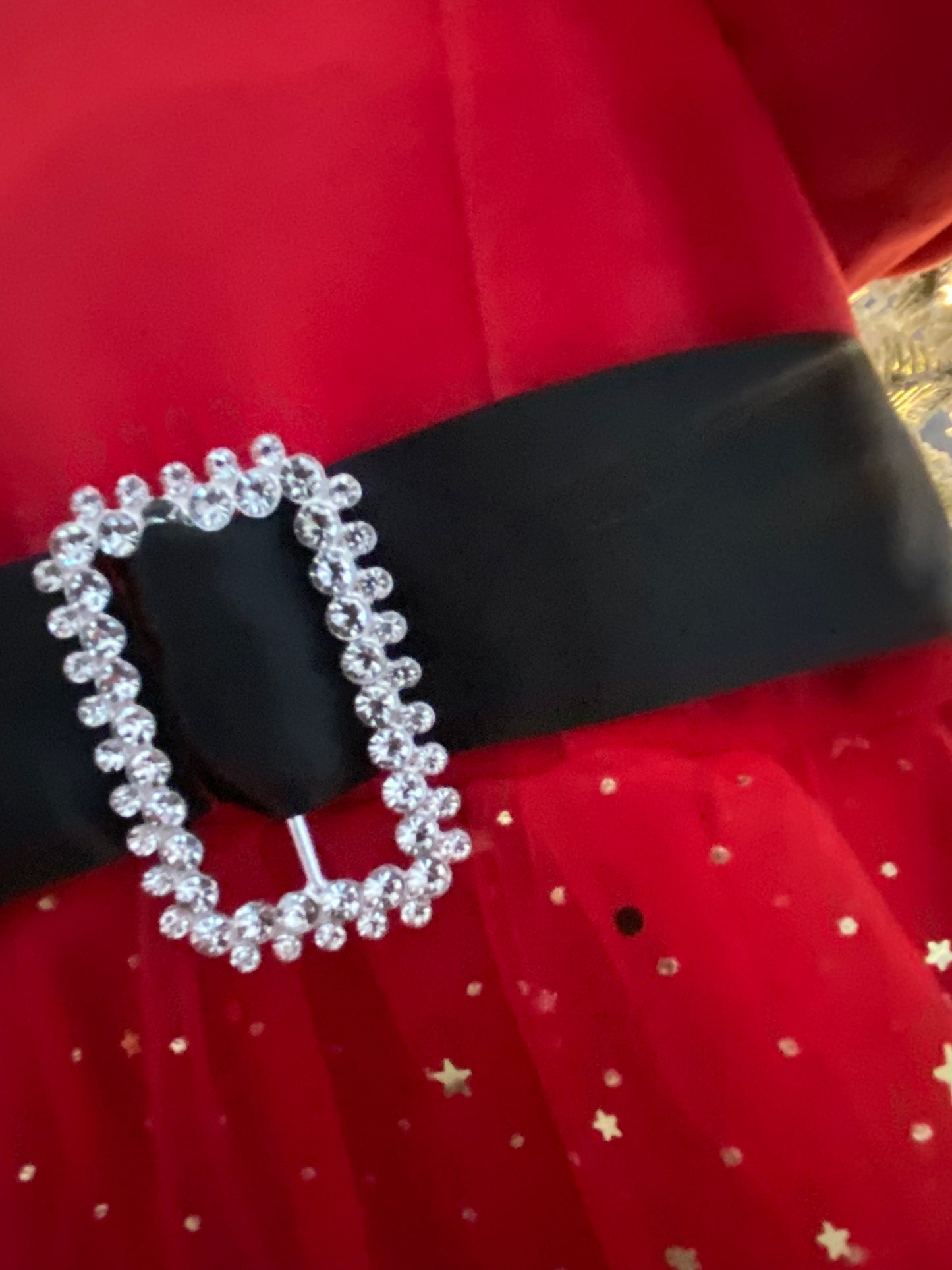 SALE - Girls Red Sequin & Tulle Dress - Perfect Christmas Dress WAS £19 Now £10