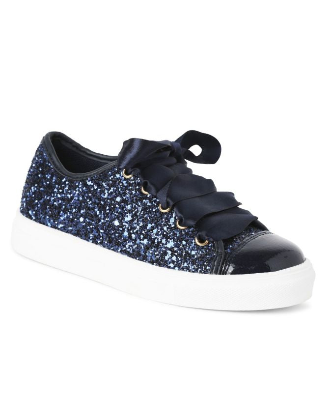 Girls Glitter Trainers