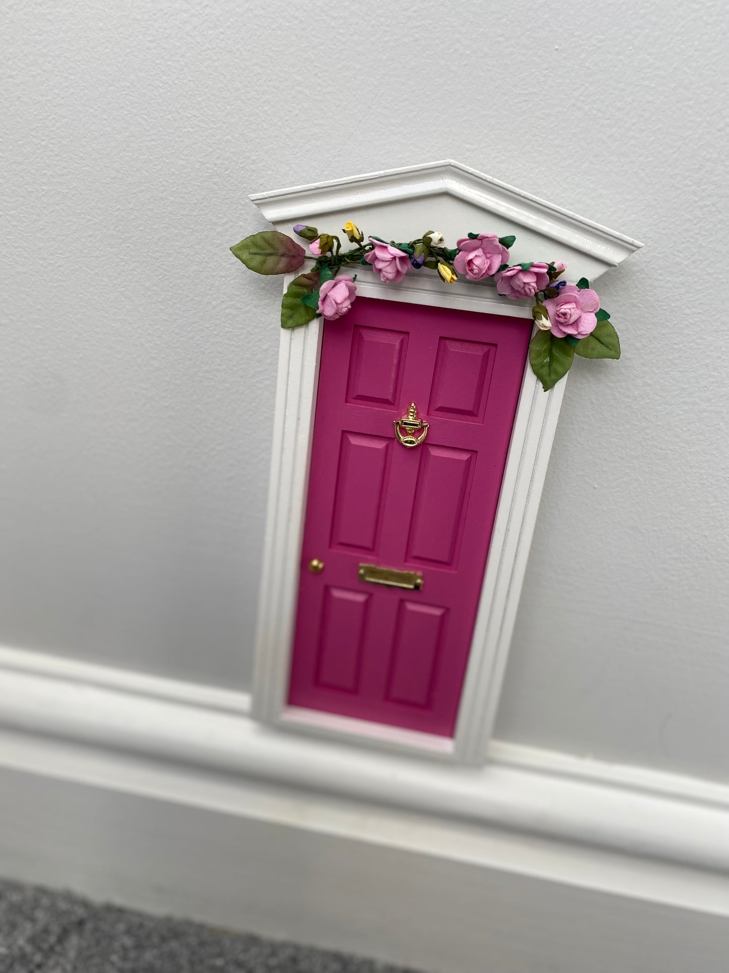 Fuchsia Pink Fairy Door