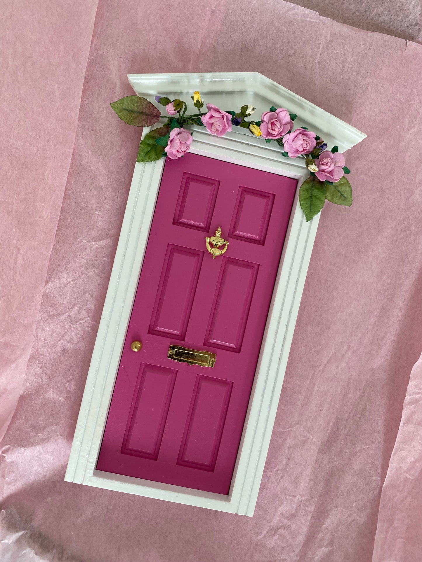 Fuchsia Pink Fairy Door