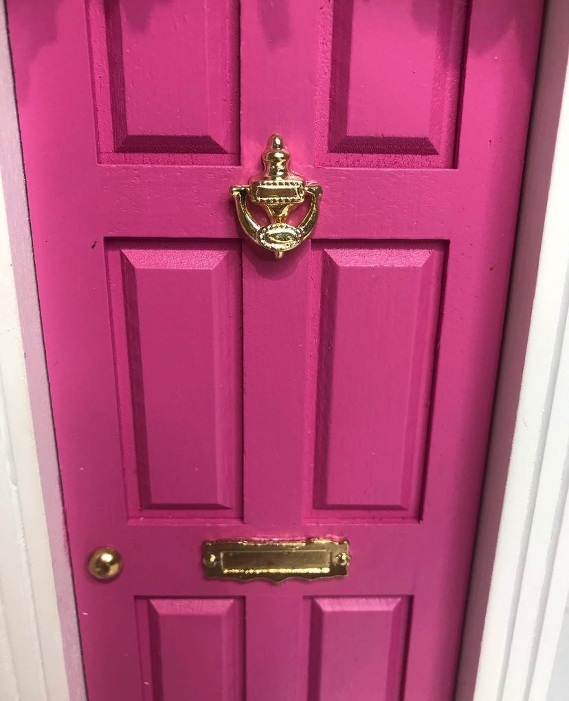 Fuchsia Pink Fairy Door
