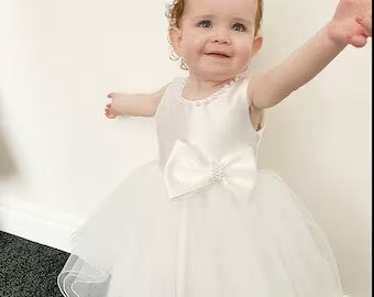Azia - Baby Girls Christening/Flower Girl Dress