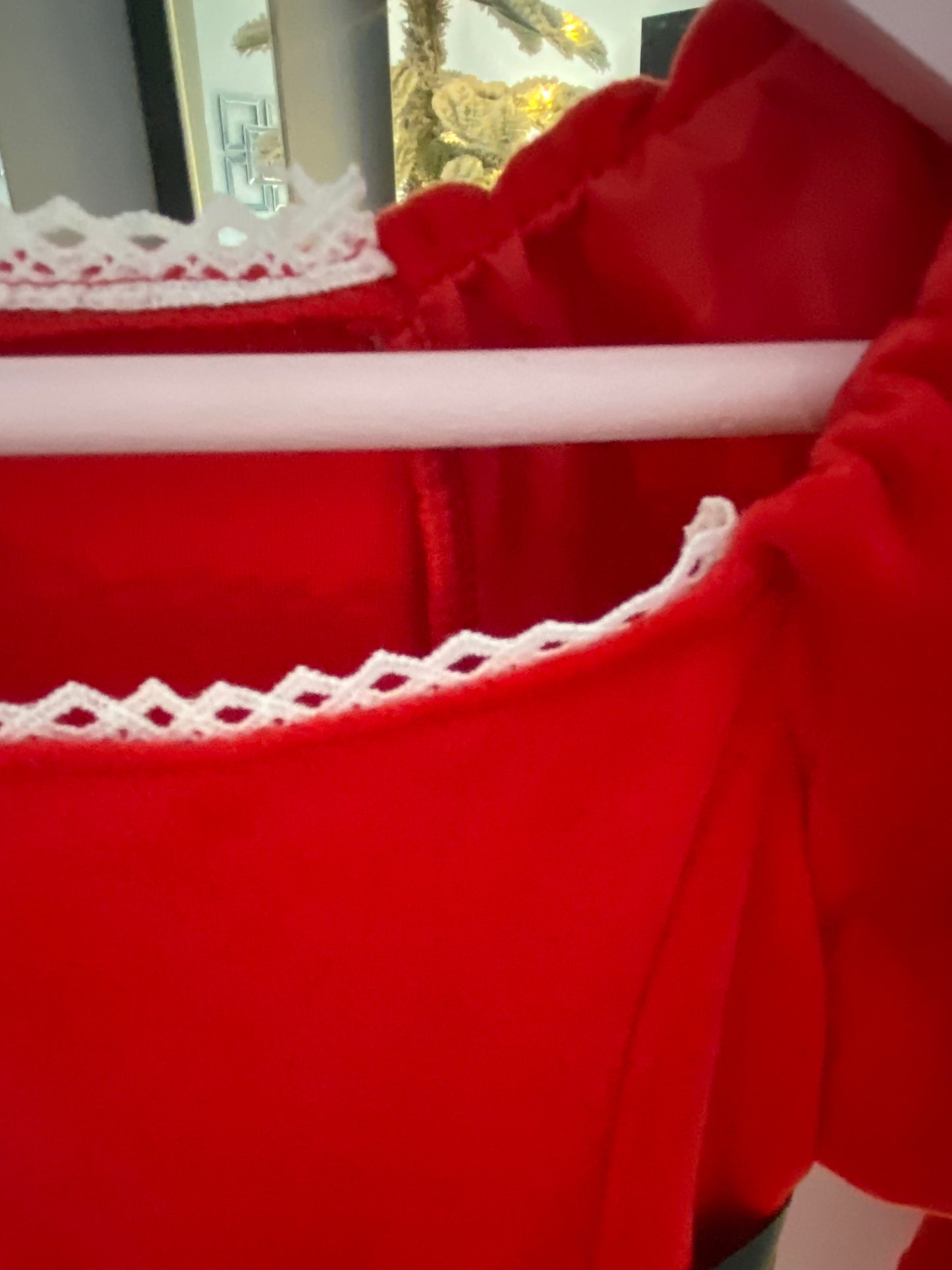 SALE - Girls Red Sequin & Tulle Dress - Perfect Christmas Dress WAS £19 Now £10