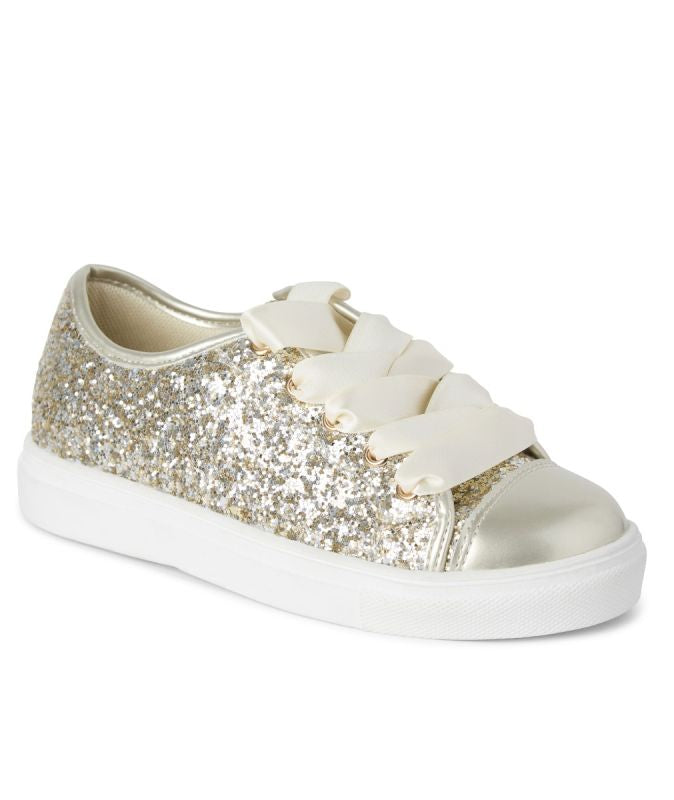 Girls Glitter Trainers
