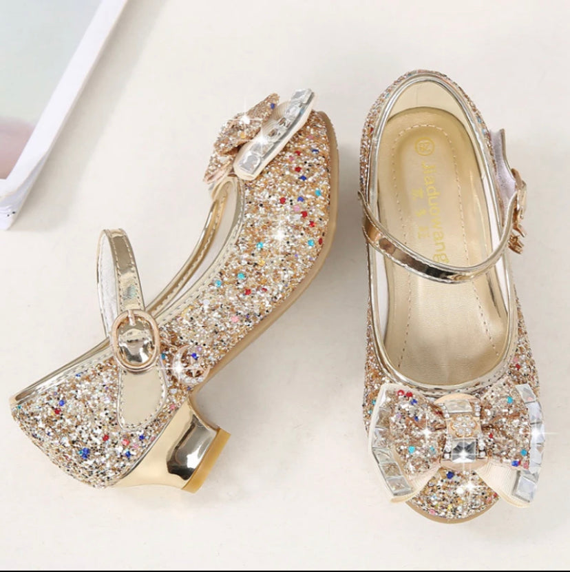 Girls Glitter Dancing/Party Shoes