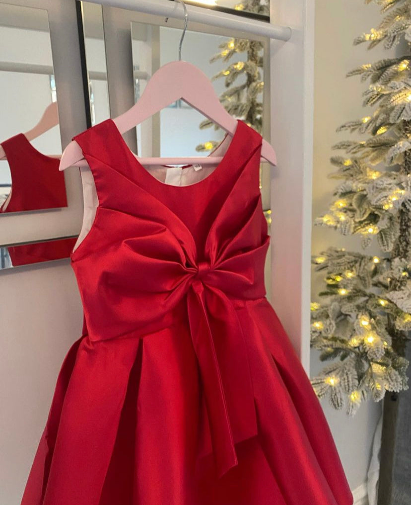 Azia - Girls Satin Polyester Dress - 4 Colours
