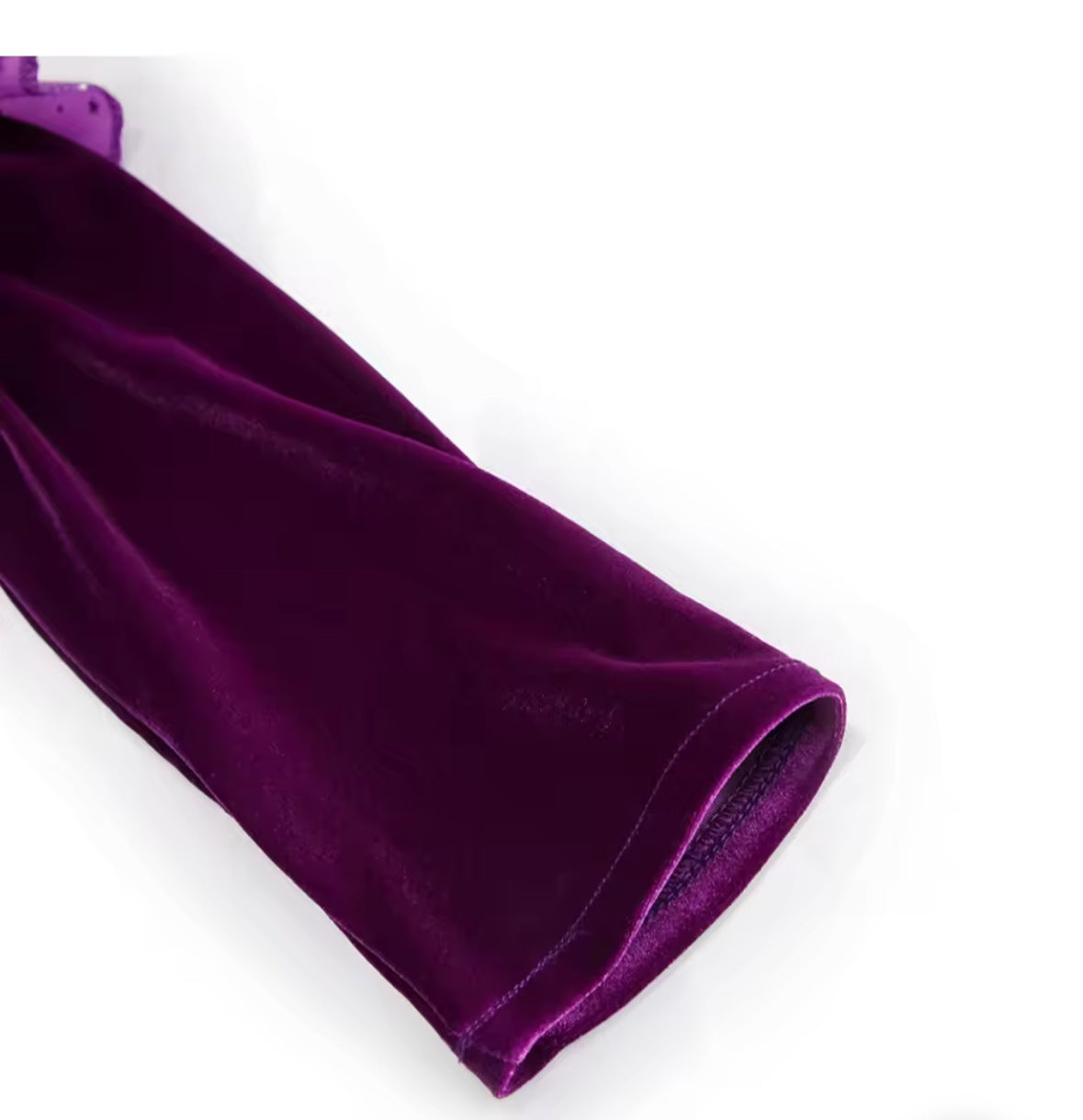 Girls Purple Halloween Witch Costume