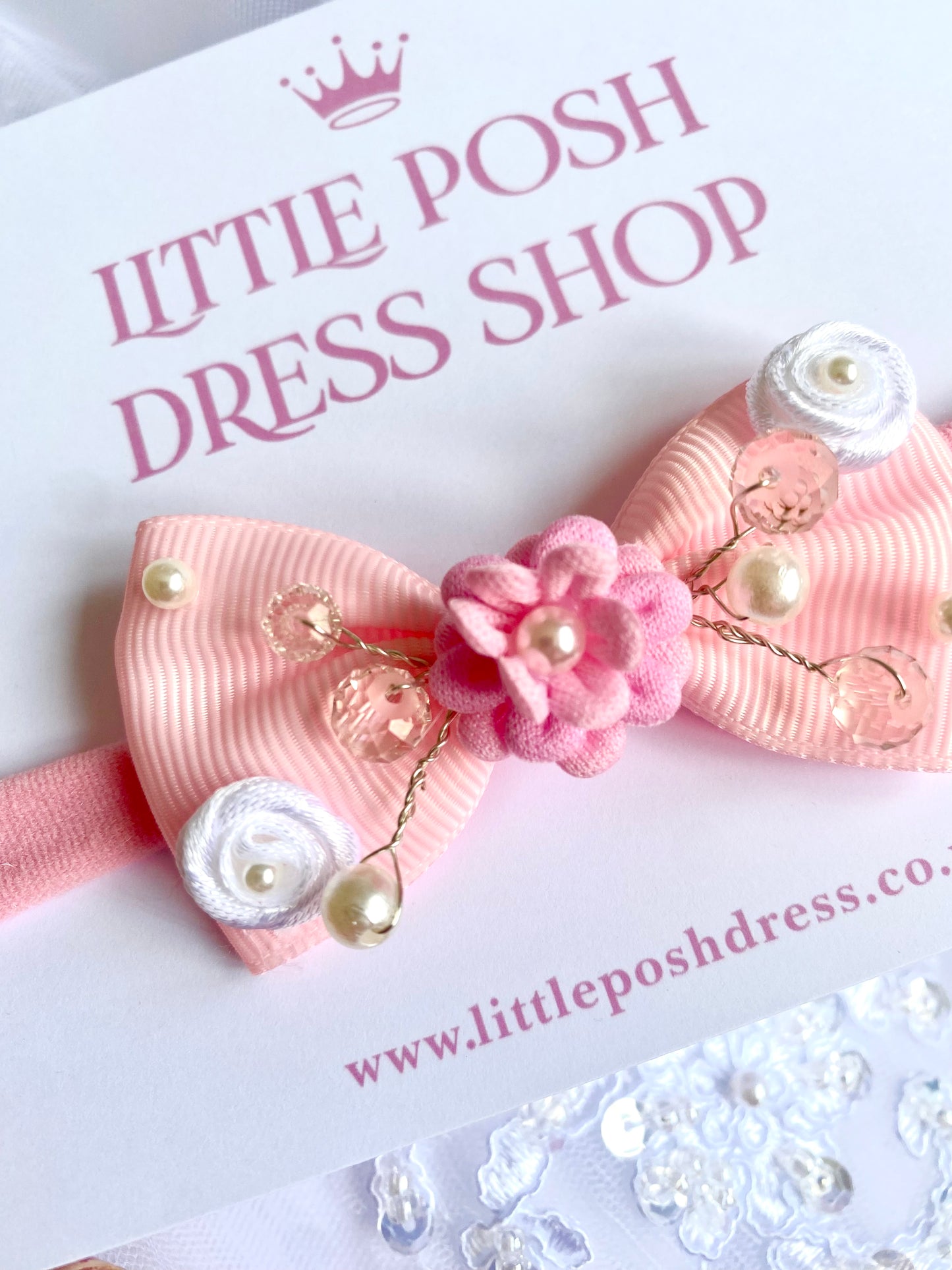 Baby Girls White Patent Mary Jane Style Shoes & Matching Headband