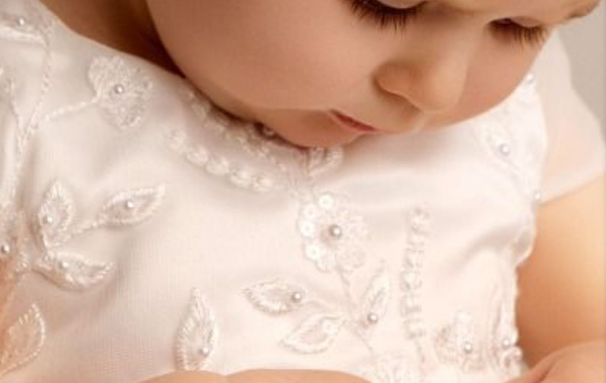 Luella - Traditional Embroidered Christening Gown