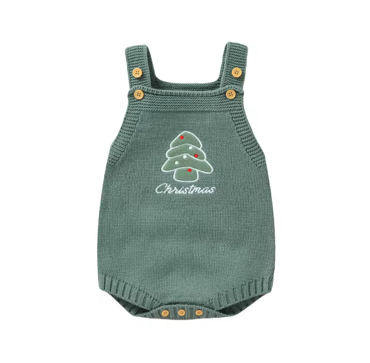 Baby’s Christmas Romper