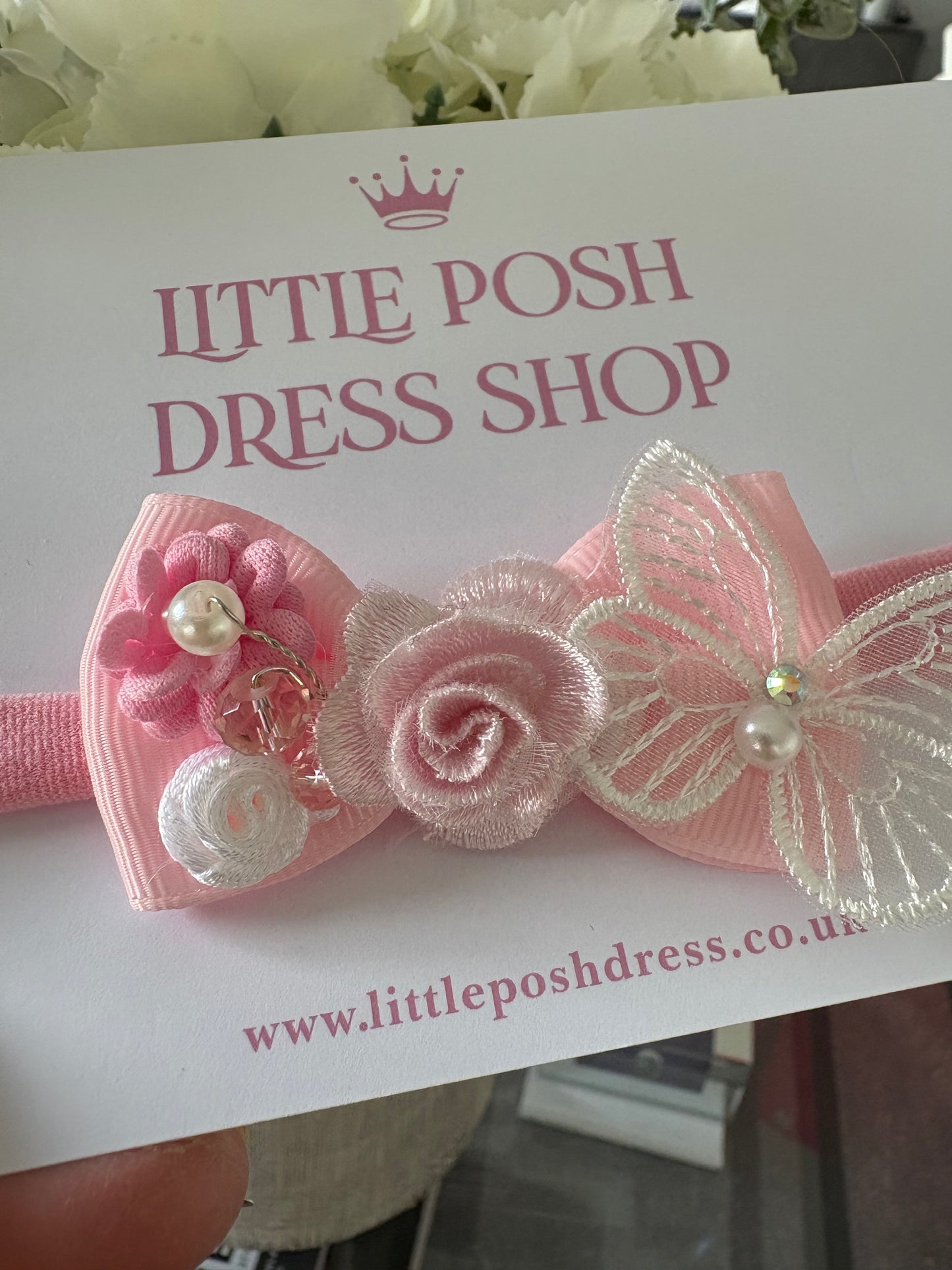 Set 2 Handmade Baby Headband | Cake Smash | Photo Shoot | Newborn Gift |Toddler Hairbands | Baby Shower |