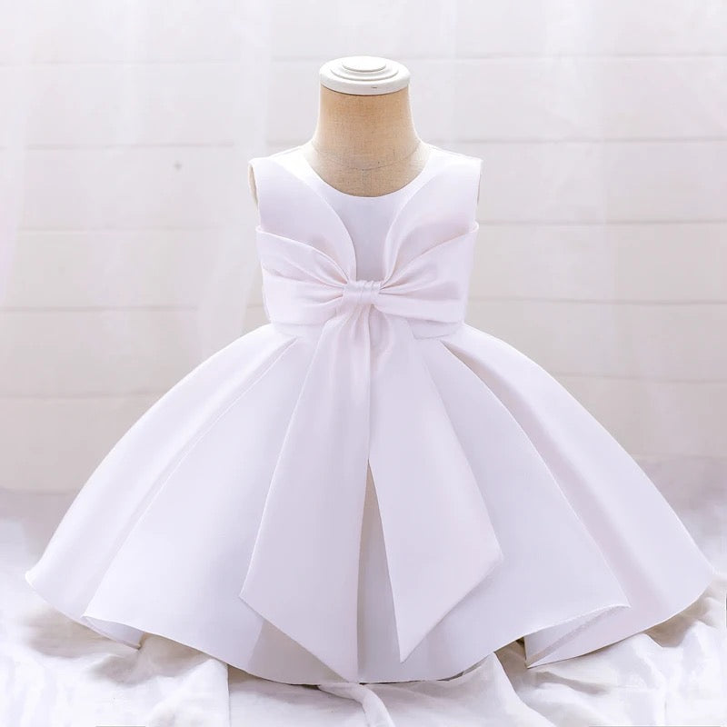 Azia - Girls Satin Polyester Dress - 4 Colours