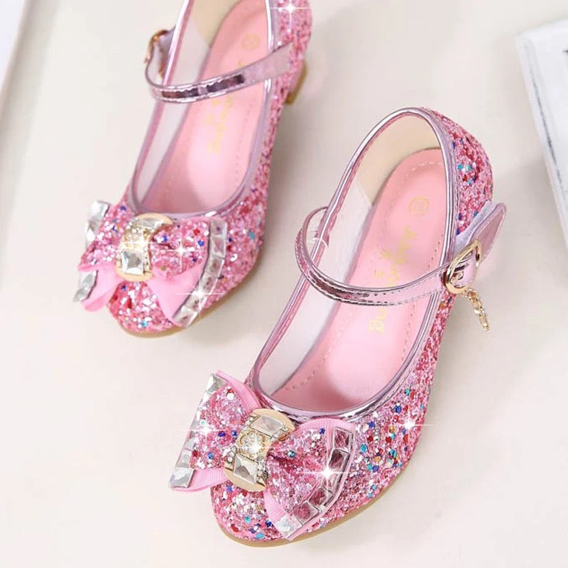 Girls Glitter Dancing/Party Shoes