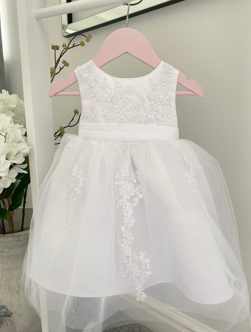 Aleena - Girls Christening Dress