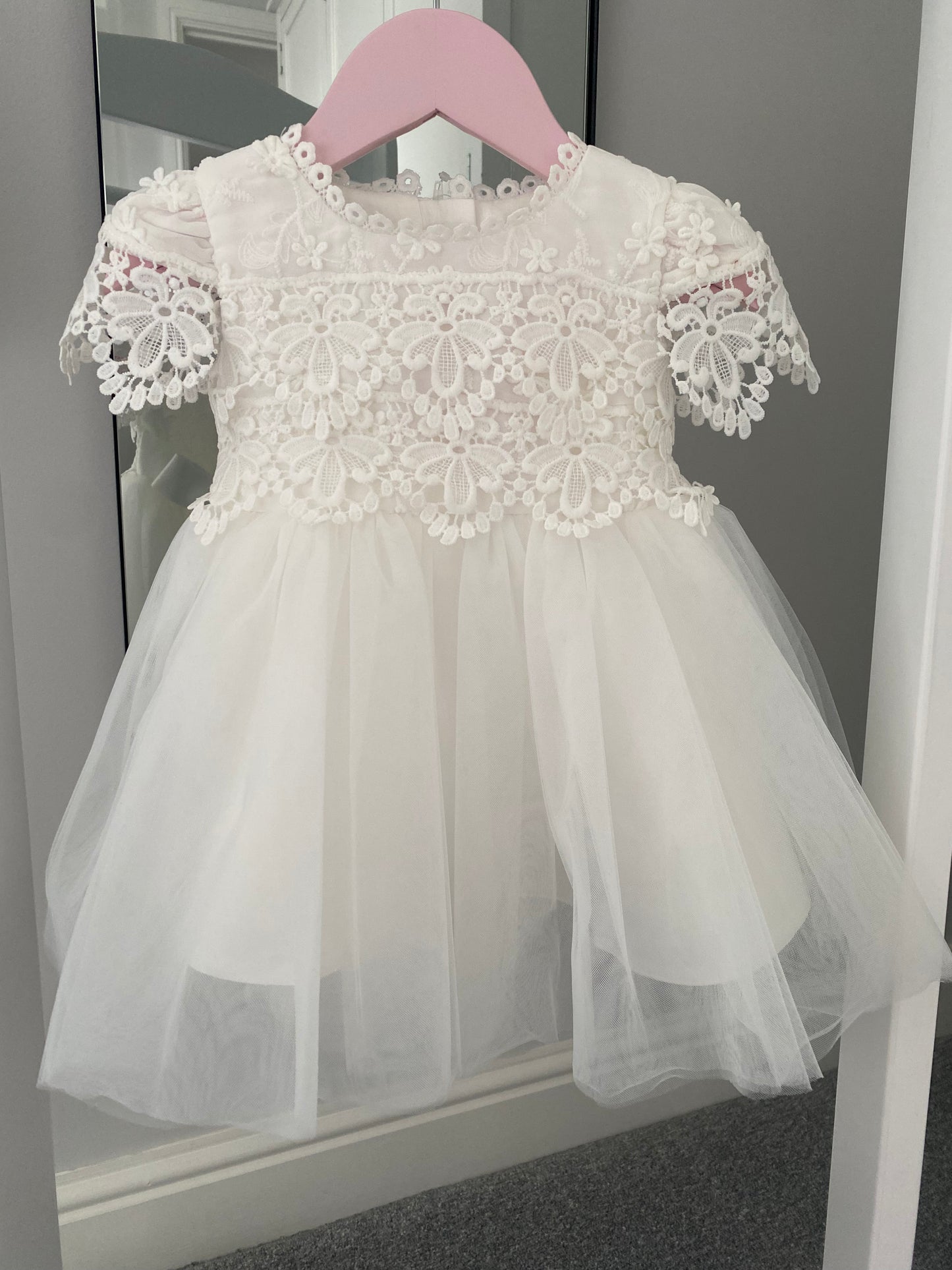 Arabella - SALE - Baby Girls Christening Dress (Reduced) was £30 Now £20