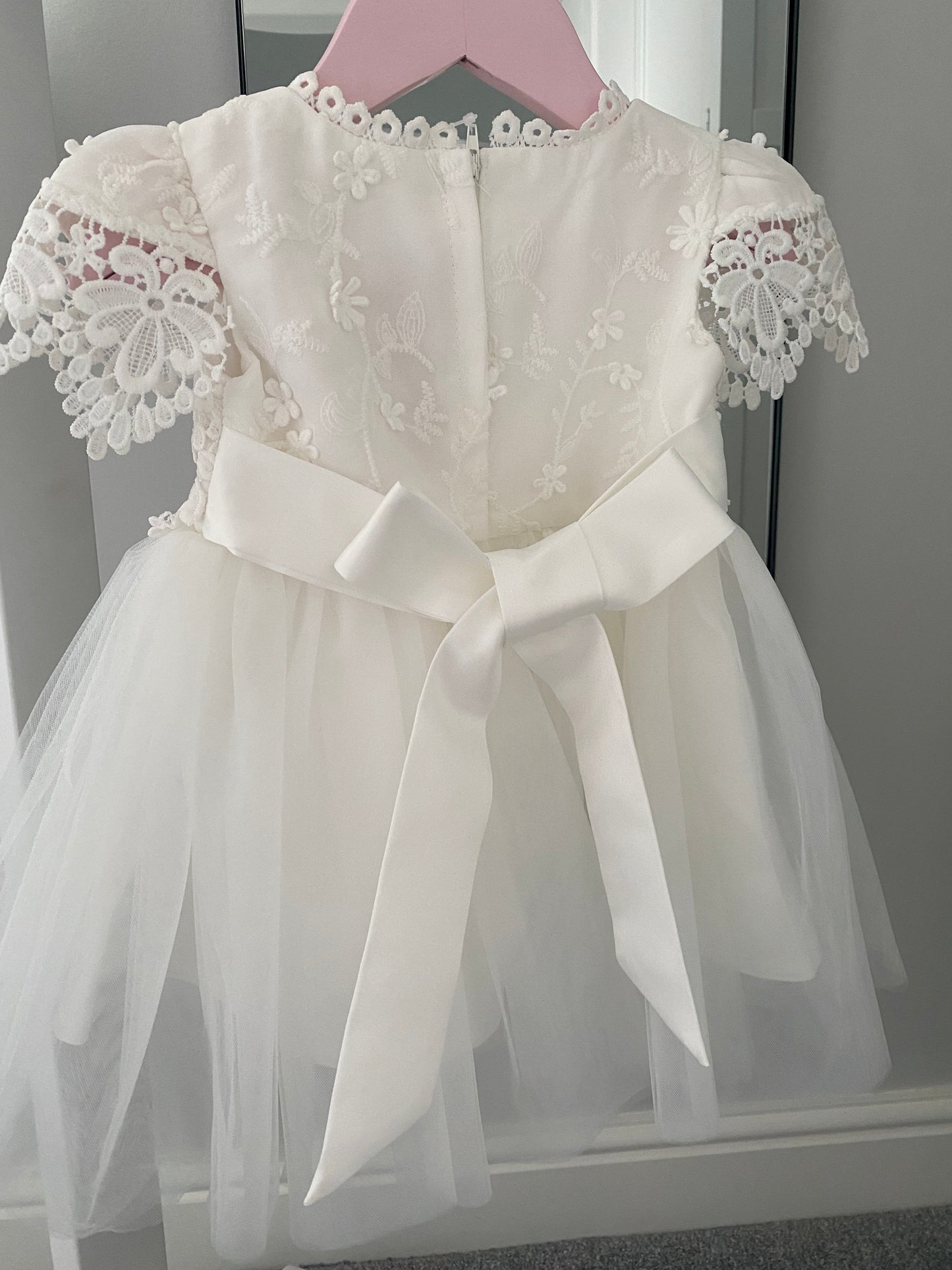 Arabella - SALE - Baby Girls Christening Dress (Reduced) was £30 Now £20