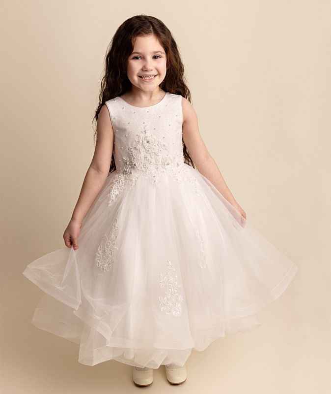 Ivory Flower Girl Dress