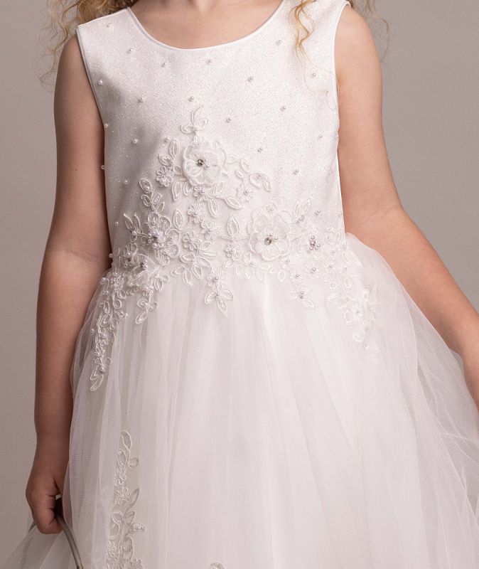Ivory Flower Girl Dress