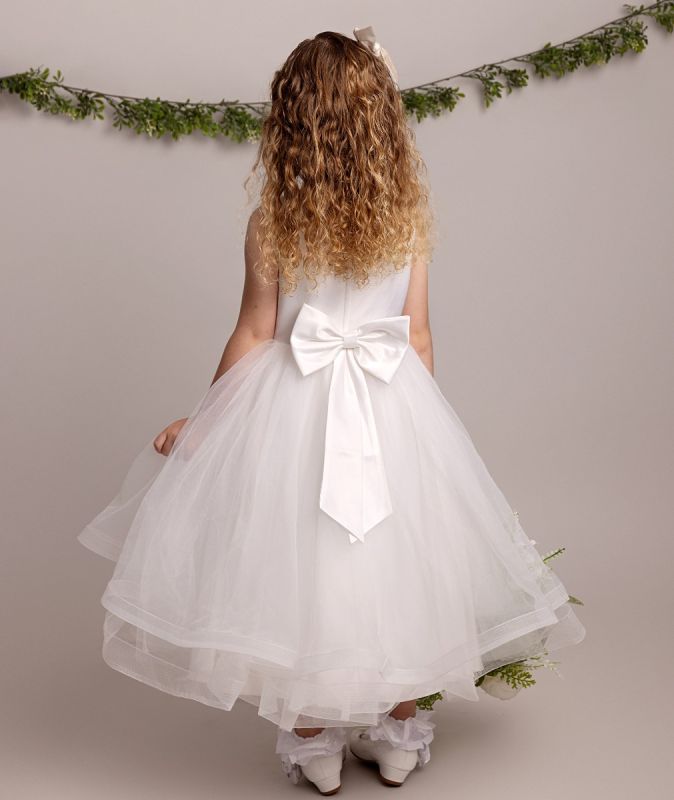 Ivory Flower Girl Dress