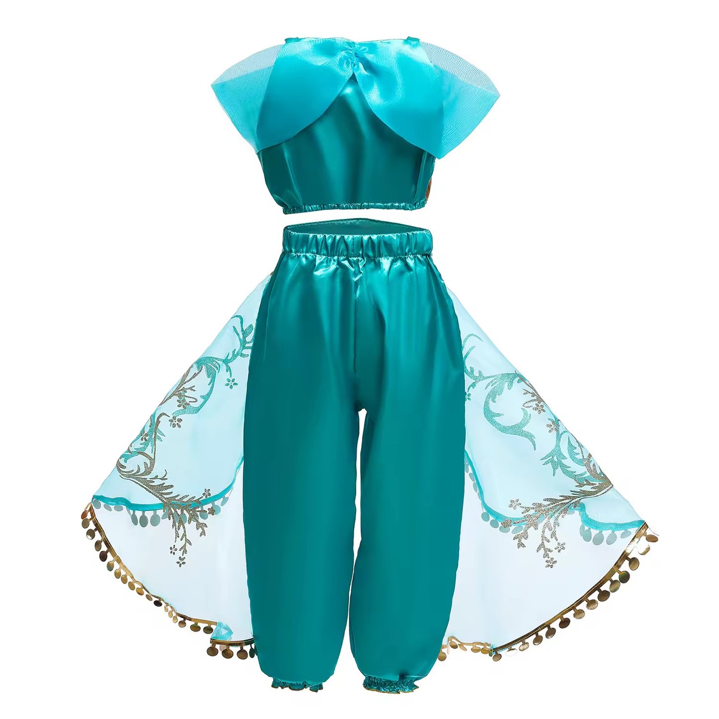 Little Girl’s Princess Jasmine Costume – Perfect for Dress-Up, Birthdays & Halloween