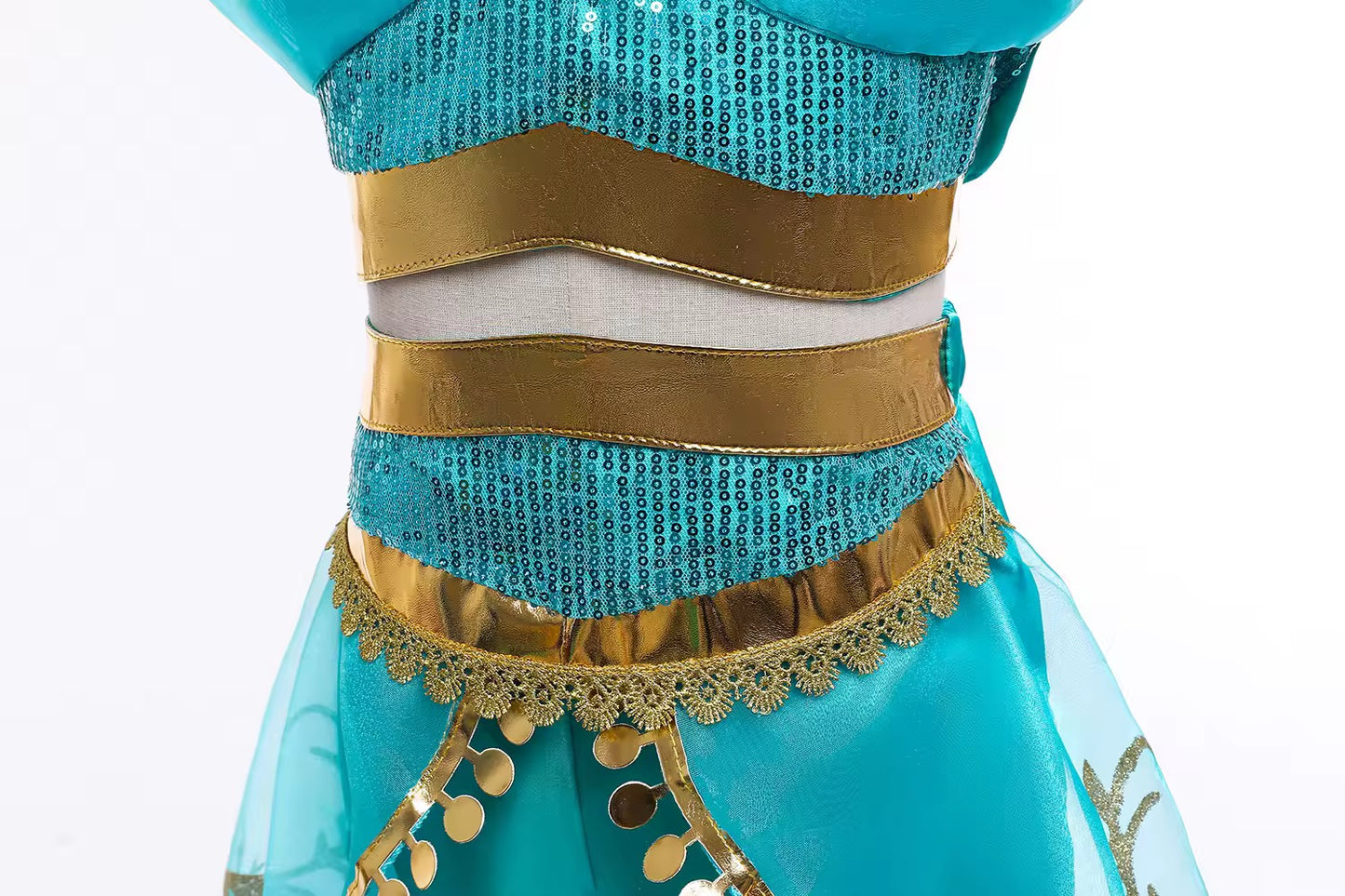 Little Girl’s Princess Jasmine Costume – Perfect for Dress-Up, Birthdays & Halloween