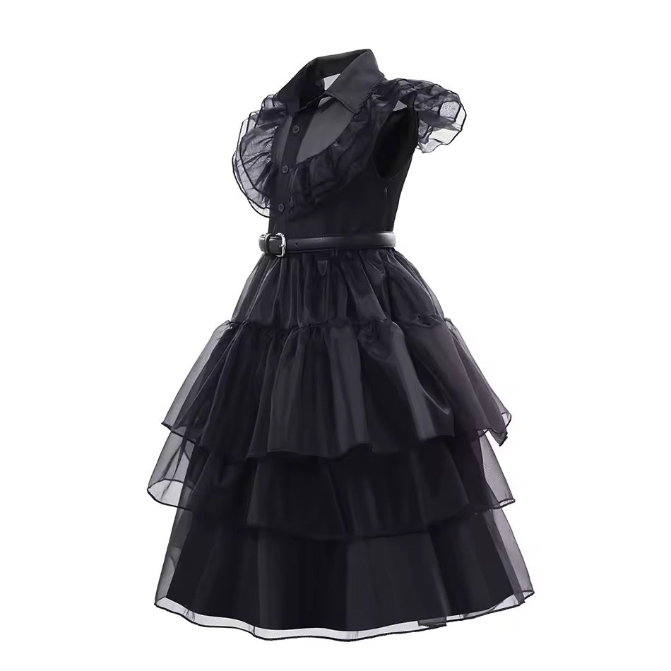 Wednesday Costume and Accessories - Halloween, World Book Day - Delivery within 3-4 weeks