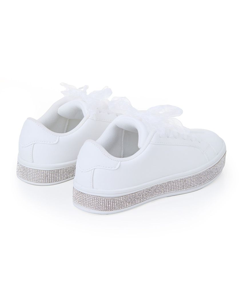 Girls Glitter Casual/Trainer Shoe
