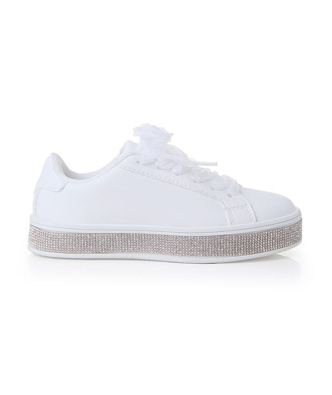 Girls Glitter Casual/Trainer Shoe