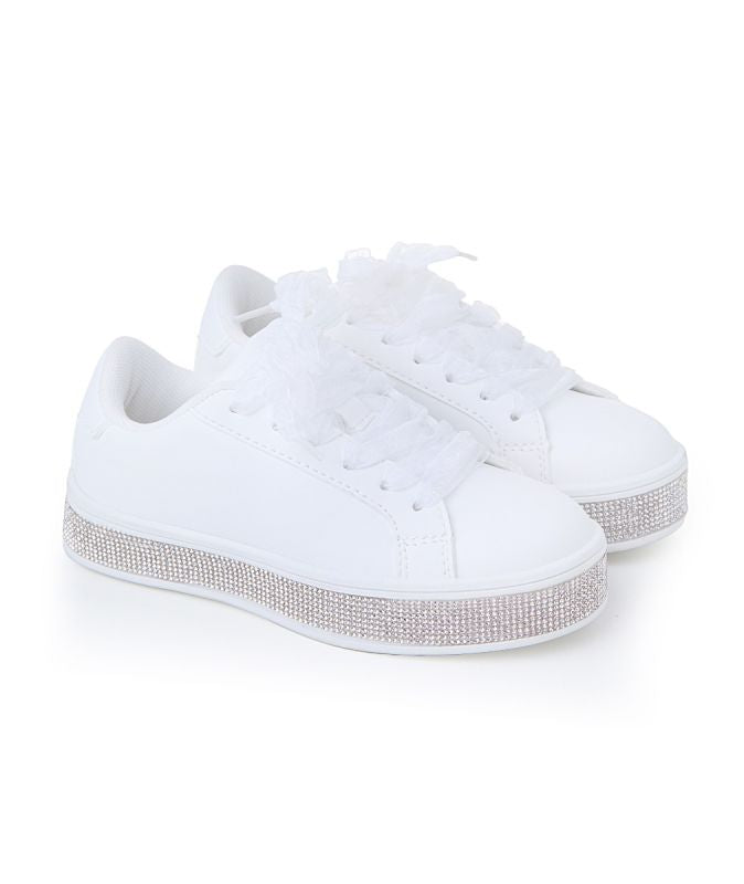 Girls Glitter Casual/Trainer Shoe