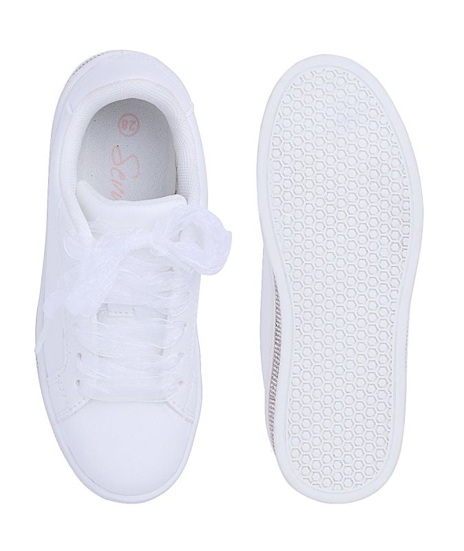 Girls Glitter Casual/Trainer Shoe