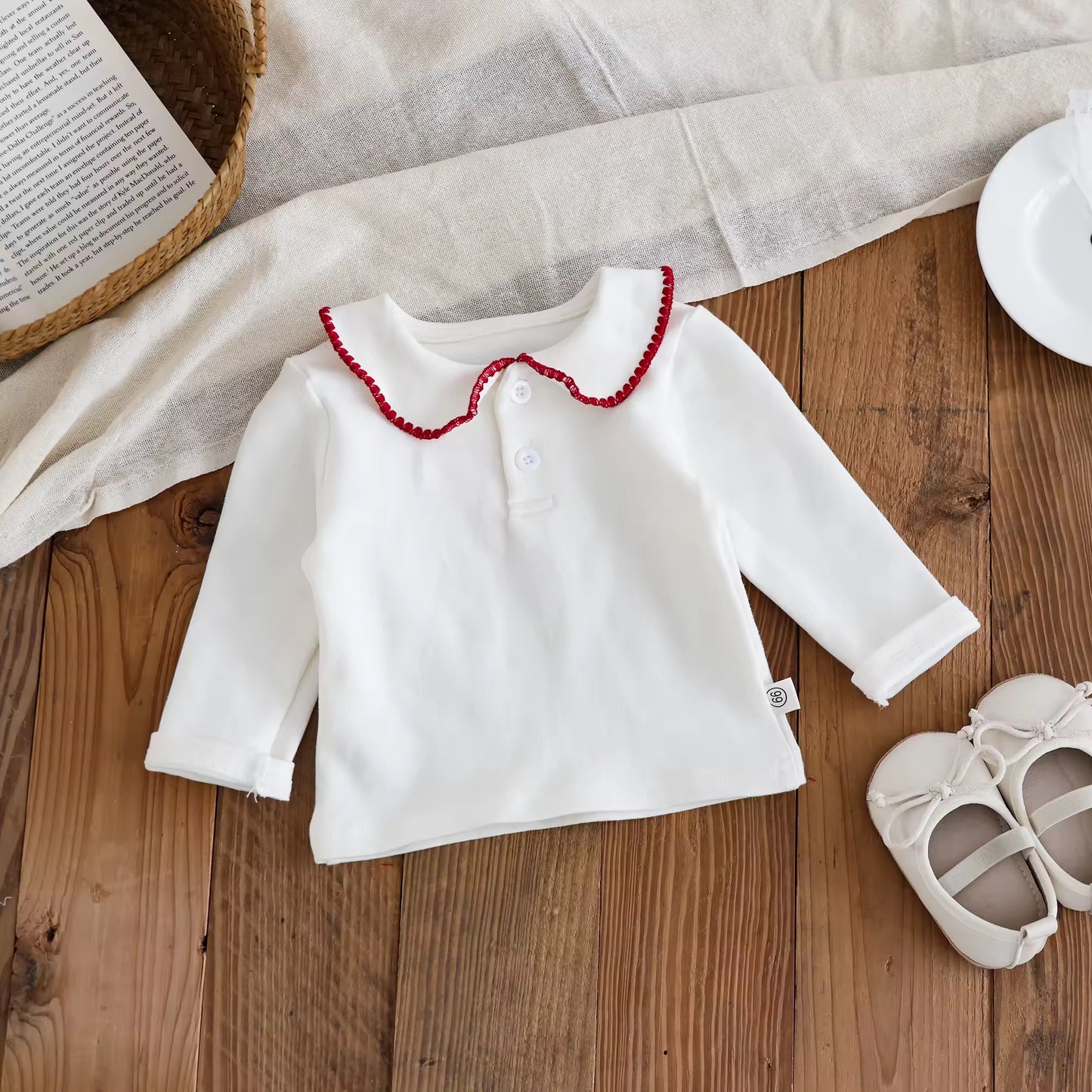 Girls Red Romper 2 Piece/Romper & Top - 2 Designs