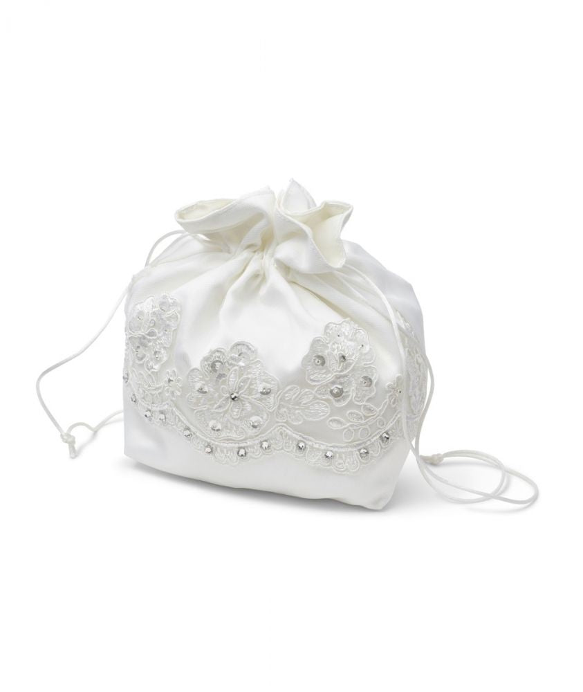 Satin & Diamanté Bridesmaid/Holy Communion Bag
