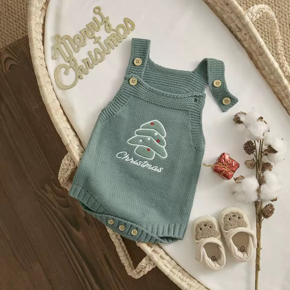 Baby’s Christmas Romper