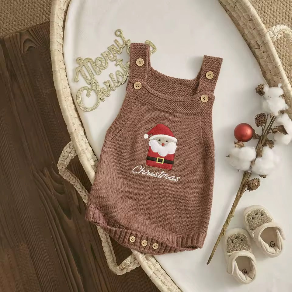Baby’s Christmas Romper