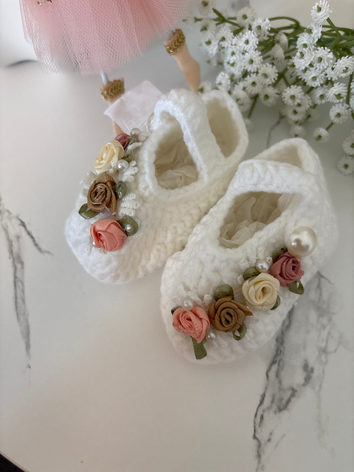 * NEW * Baby Crochet Shoes