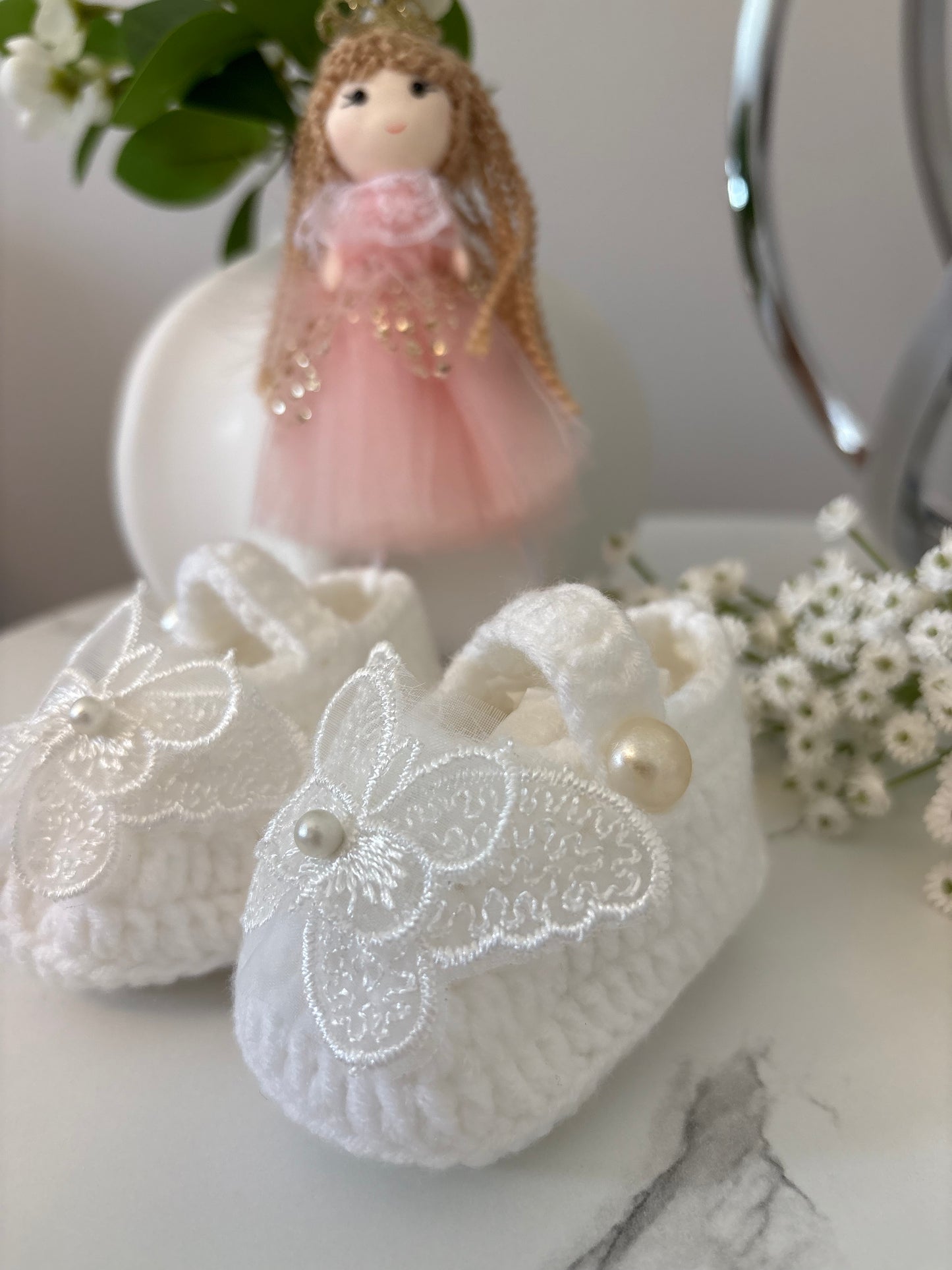 * NEW * Baby Crochet Shoes