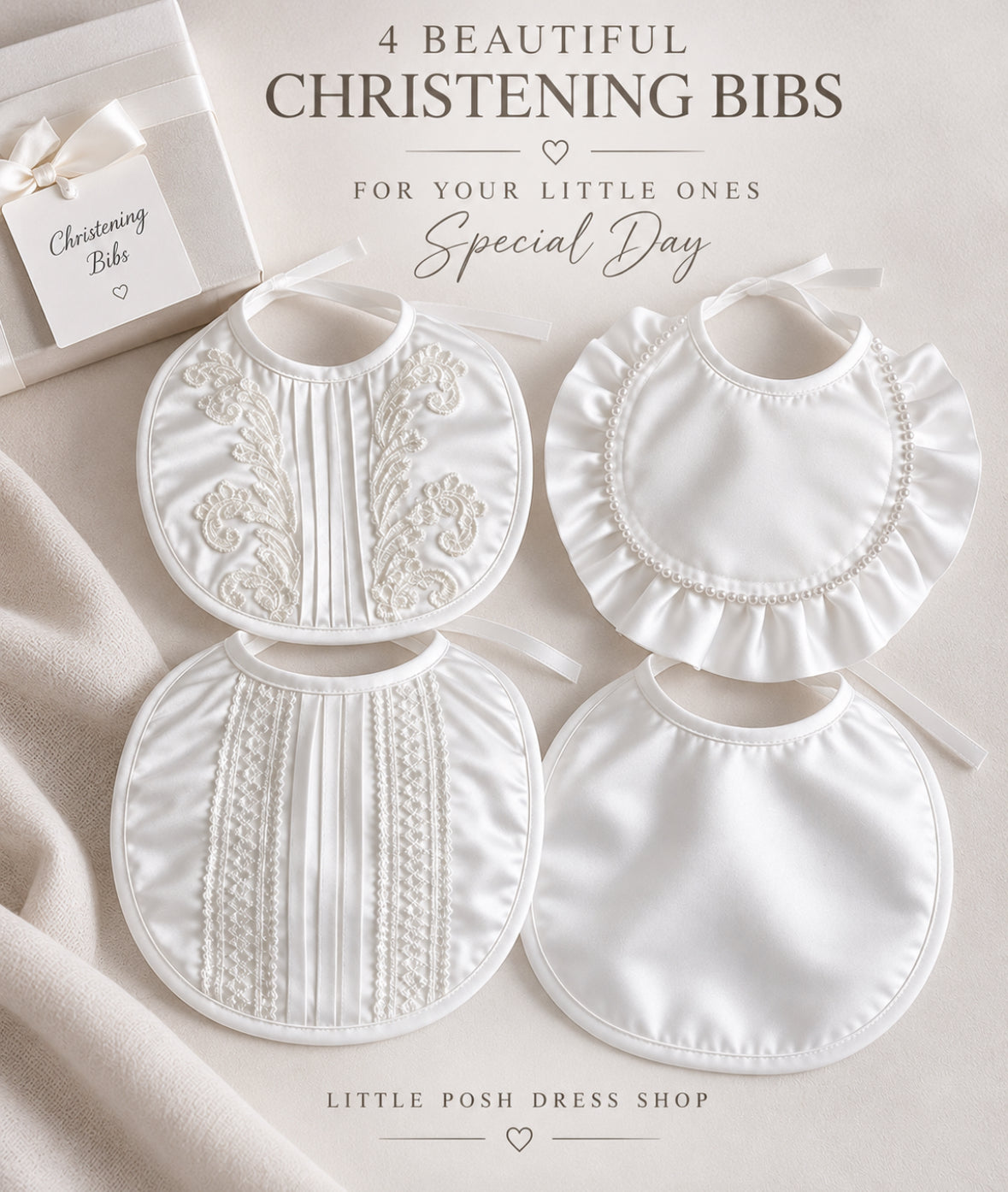 Luxury Satin Bib