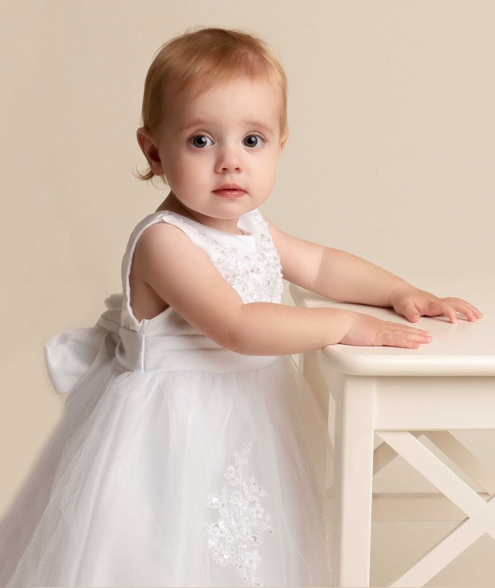 Aleena - Girls Christening Dress