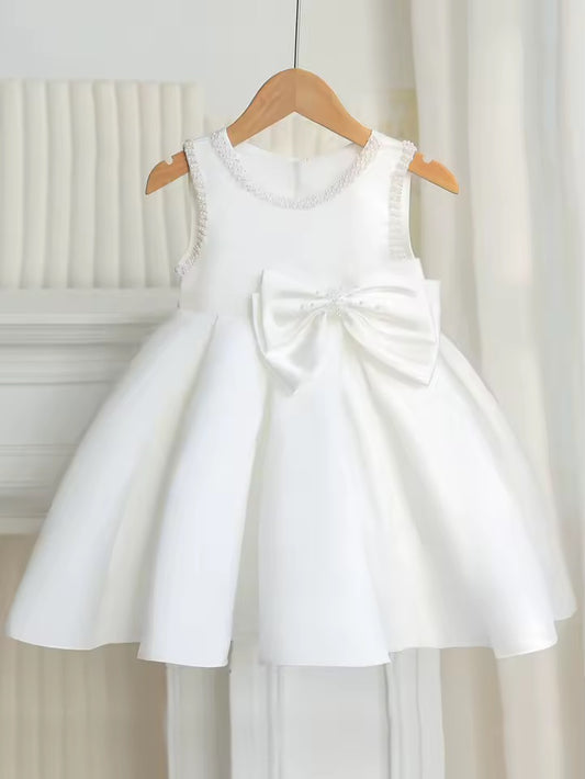 Amelie -  Girls Pink Flower Girl 80cm 6-12 Months & 90cm Age 12-18 Months WAS £59 - NOW £30