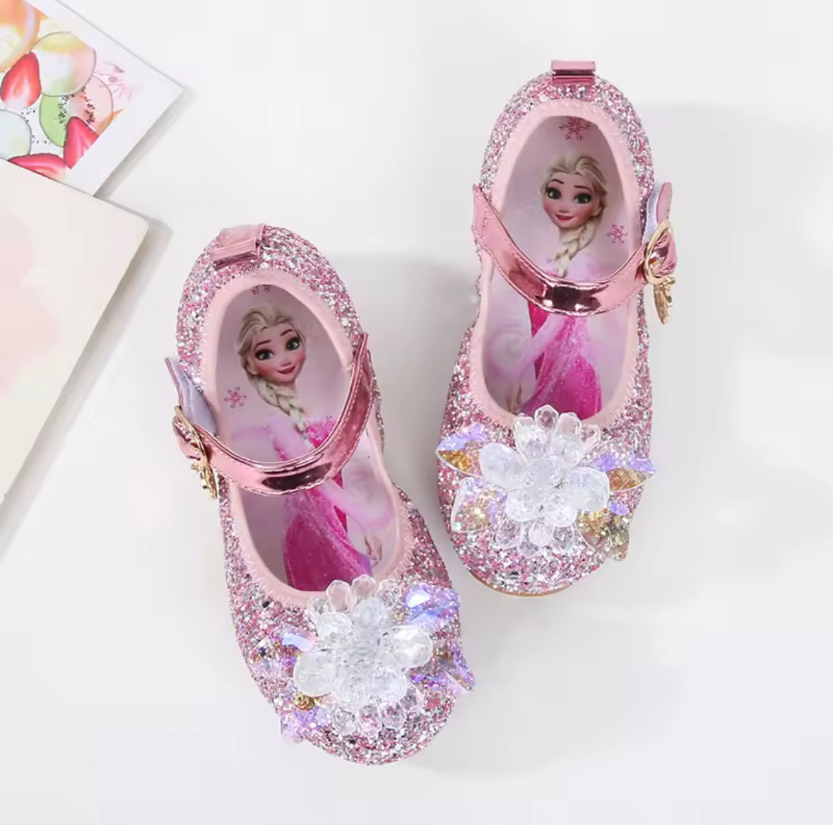 Elsa Frozen Princess Shoes - Blue or Pink