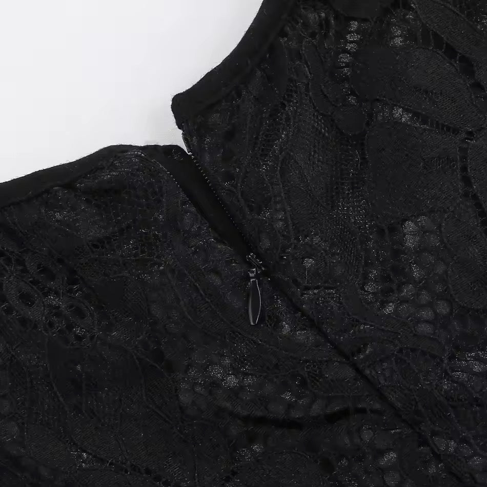 Girls Gothic Black Lace Dress, Halloween Witch Costume, Black Gothic Princess Dress, Spooky Party Outfit