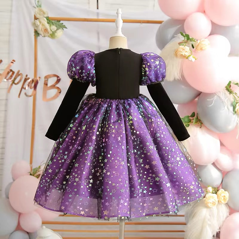 Girls Halloween Dress, hat & bag  2 colours available