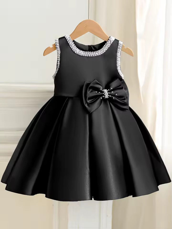 Amelie -  Girls Pink Flower Girl 80cm 6-12 Months & 90cm Age 12-18 Months WAS £59 - NOW £30