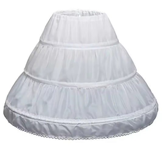 Girls Underskirt 2 Sizes Age 2-6 & 7-13 Years