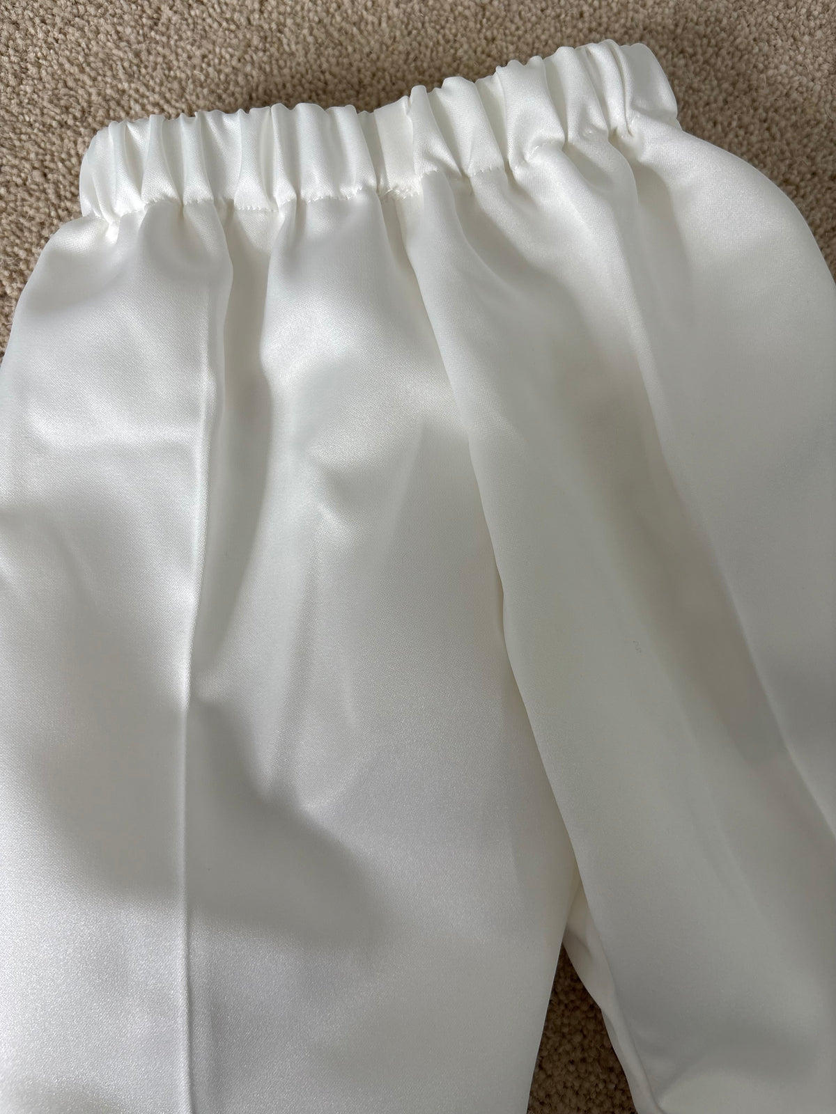 Boys Ivory Christening 4 Piece Christening Set