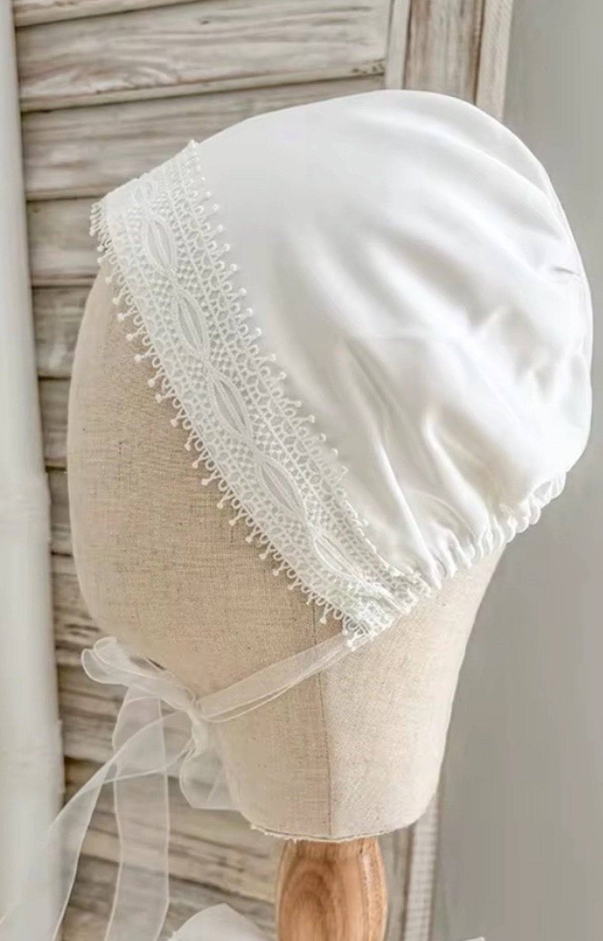 PREMIUM COLLECTION - Unisex Traditional Ivory long sleeved Christening Gown