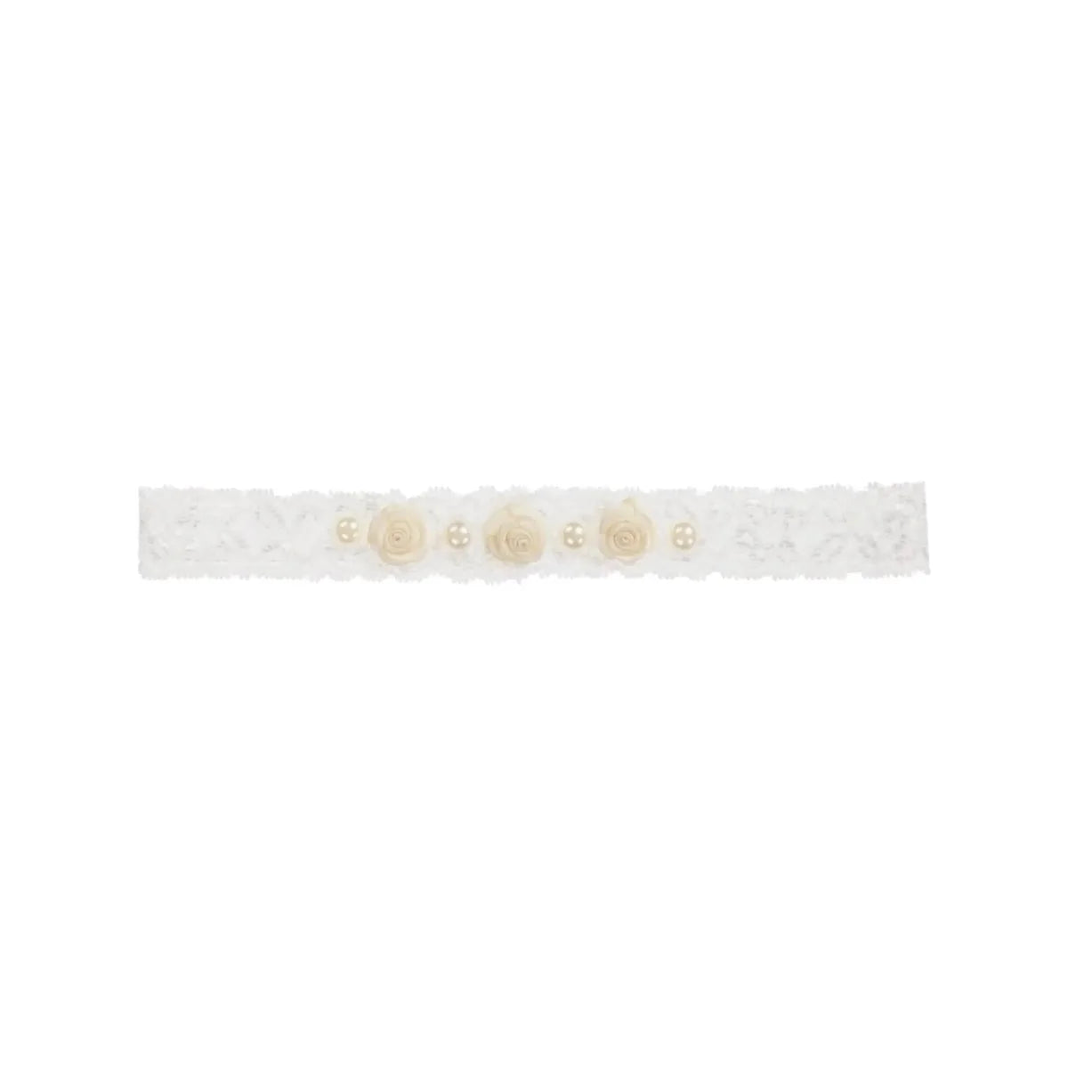 Ivory Lace Baby Girl Christening Headband