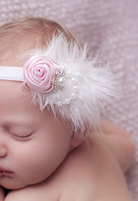 Baby Headband | Cake Smash | Photo Shoot | Newborn Gift | Christening Toddler Hairbands | Baby Shower |
