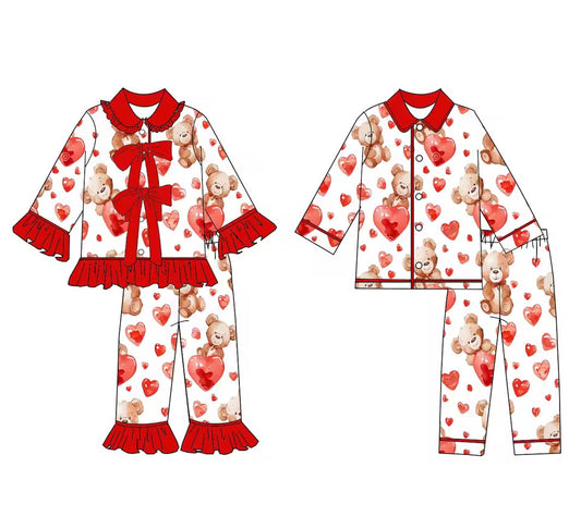 Teddy Love Pyjama Set