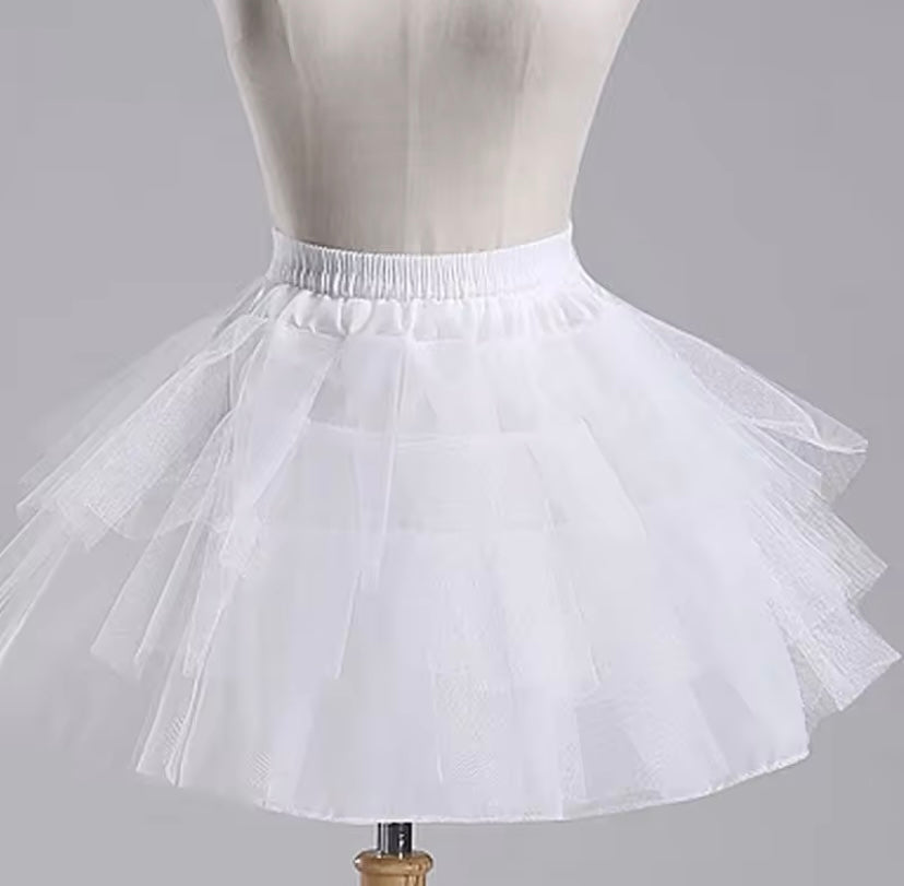 Girls Tulle Crinoline Style Underskirt - Age 2-7 Years